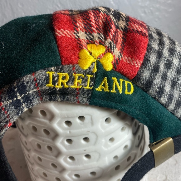 Vintage Ireland Irish Blessing Newsboy Wool Adjustable Made in Ireland - Picture 2 of 9